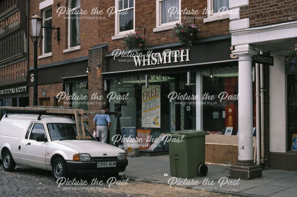 WH Smiths, Market Place, Newark, 1987