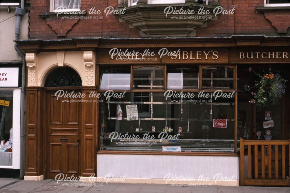 Sibley's Butchers, Kirk Gate, Newark, 1987