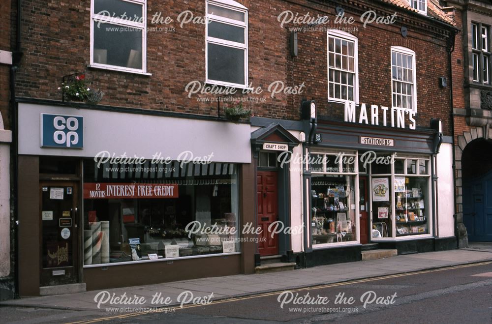 Co-Op Furniture Department and Martin's, Kirk Gate, Newark, 1987