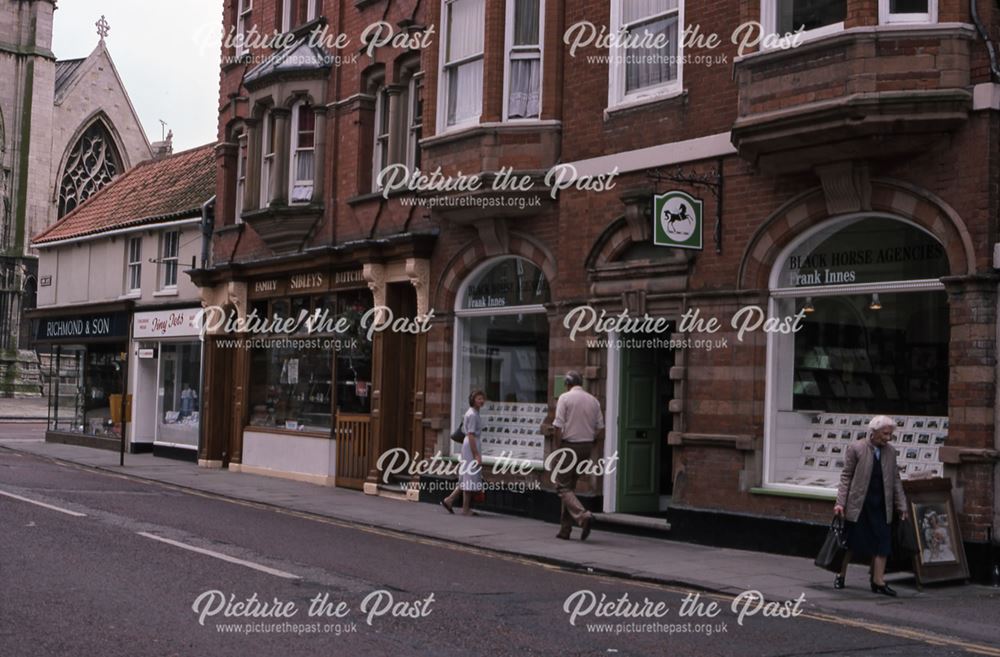 Frank Innes Estate Agents, Kirk Gate, Newark, 1987