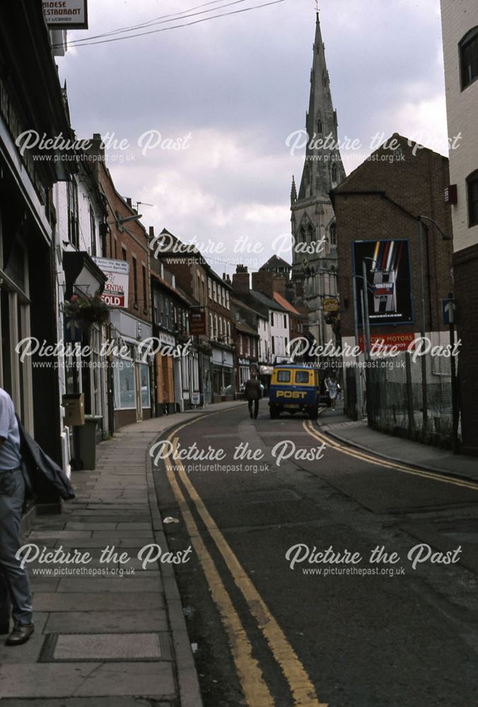 Looking Back Towards Church, Kirk Gate, Newark, 1987