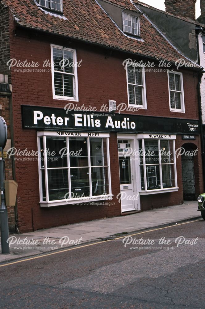 Newark Hi-fi Shop, Kirk Gate, Newark, 1987