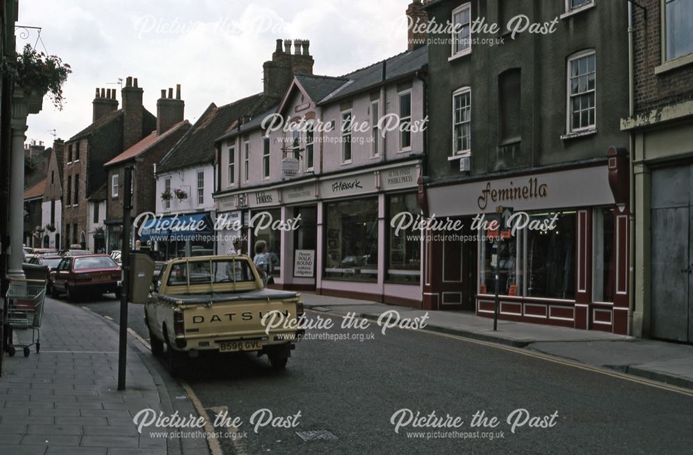 Snaith's Shop, Middle Gate, Newark, 1987