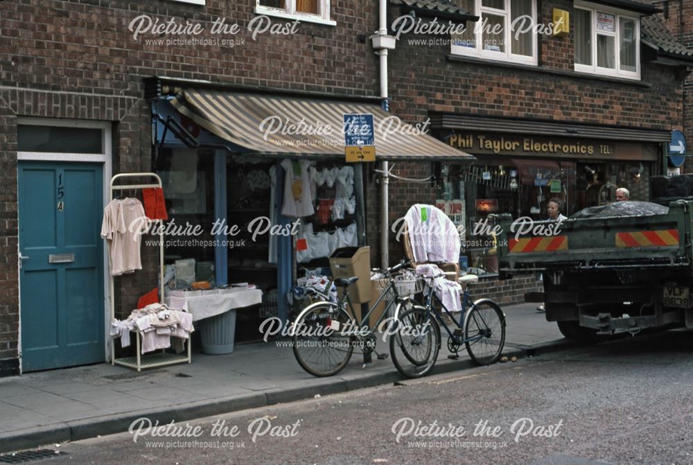 Shops on Middle Gate, Newark, 1987