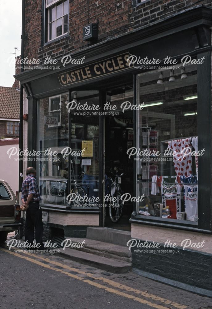 Castle Cycles, Boar Lane, Newark, 1987