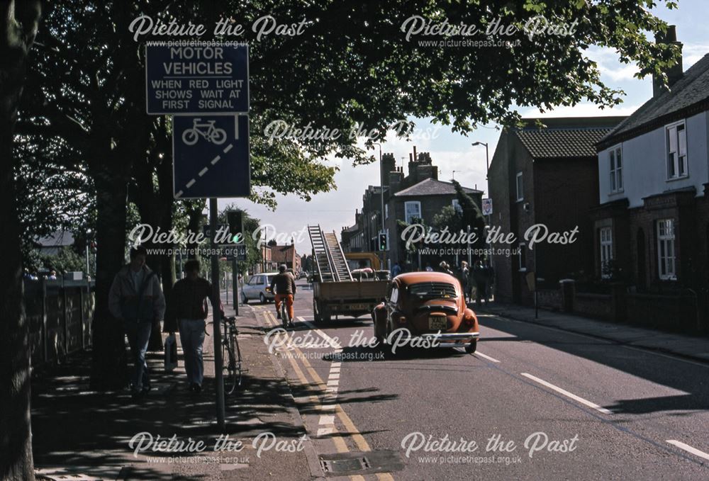 Barnby Gate Looking Towards Sherwood Avenue, Newark, 1987