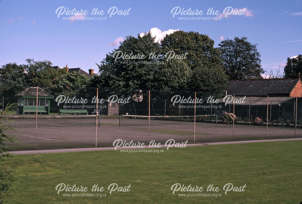 Tennis Courts, Bowling Green at Sherwood Avenue Corner, Barnby Gate, Newark, 1987