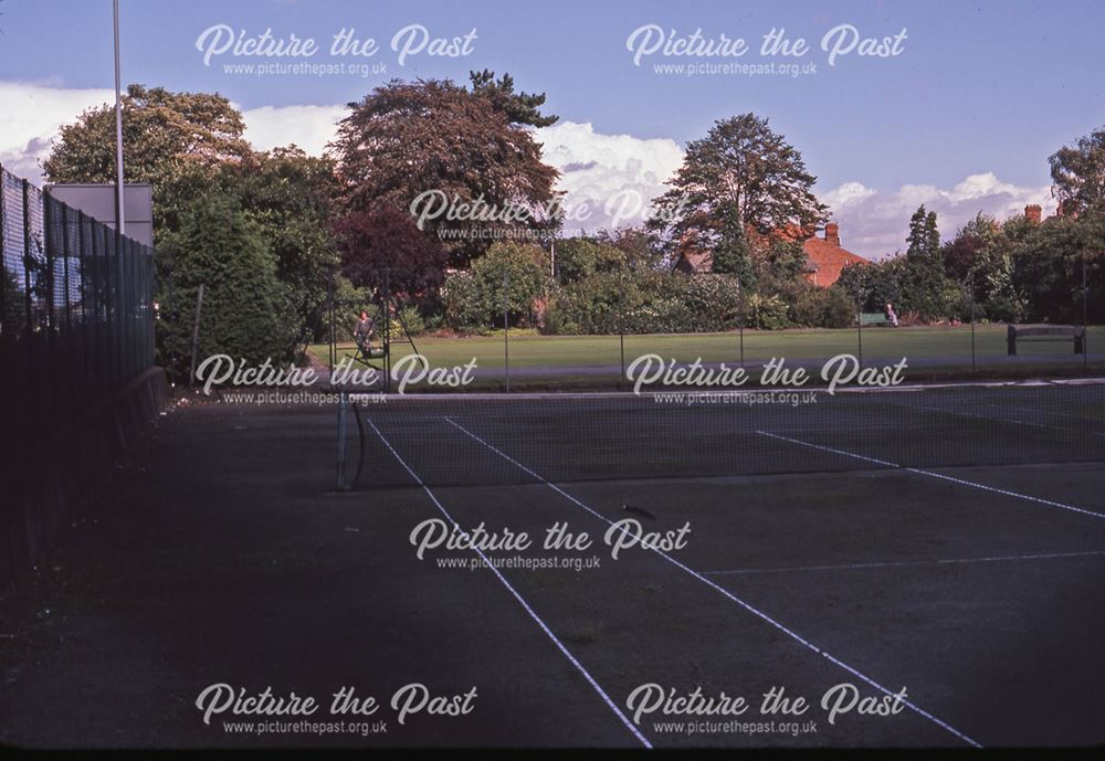 Tennis Courts, Sherwood Avenue Corner, Barnby Gate, Newark, 1987