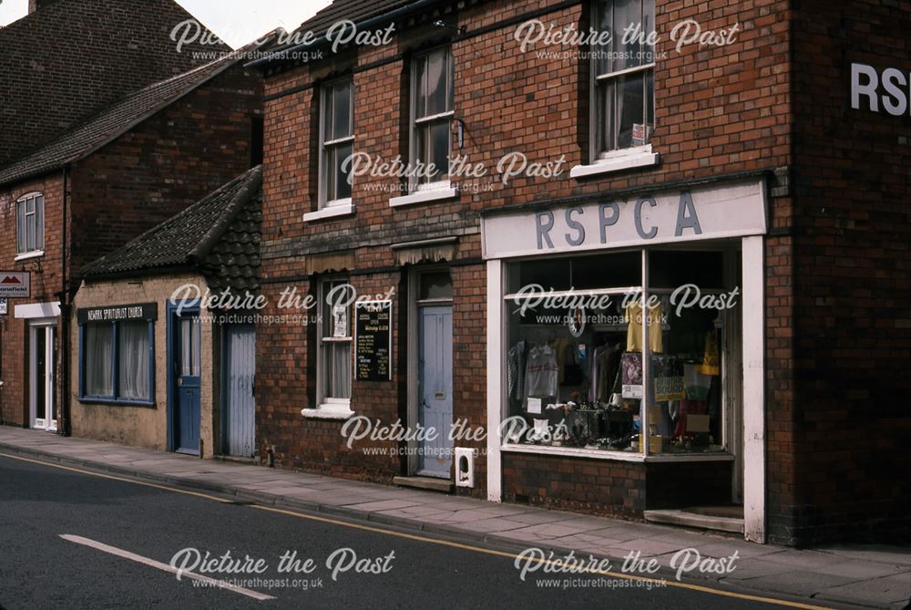 RSPCA Shop, Albert Street, Newark, 1987