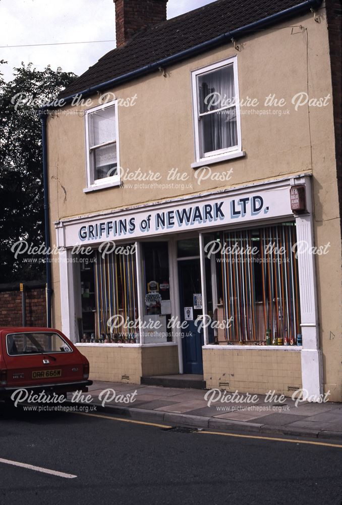 Griffin's, Albert Street, Newark, 1987