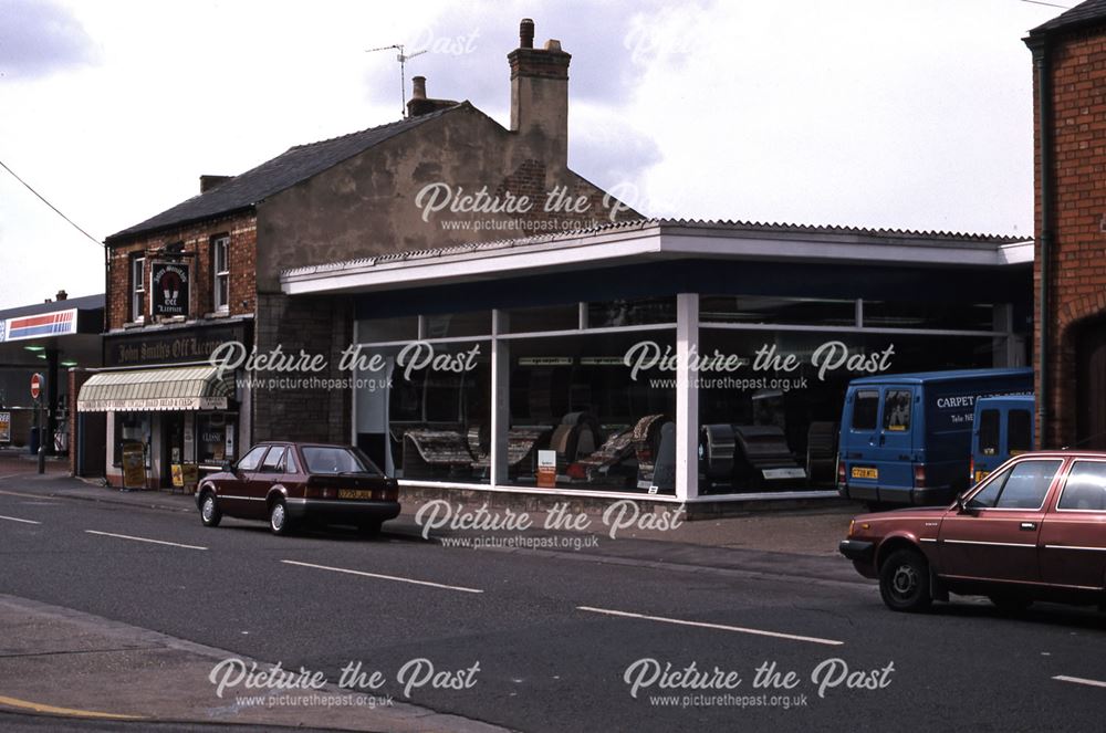 Carpet Showrooms (CCs), Albert Street, Newark, 1987