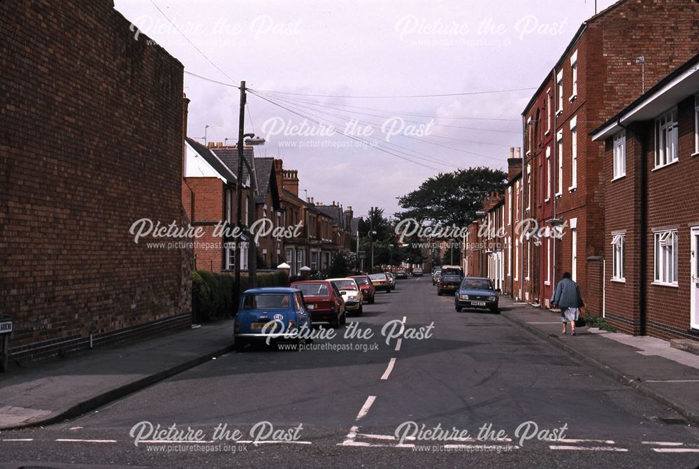 Albert Street and Spring Gardens, Newark, 1987