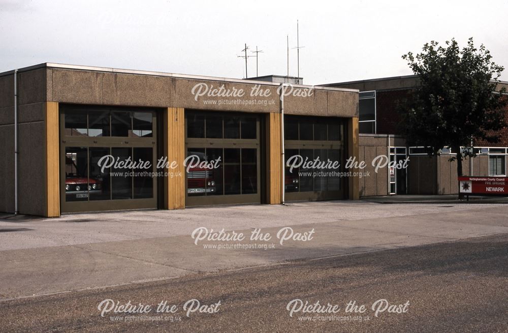 Fire Station, Boundary Road, Newark, 1987