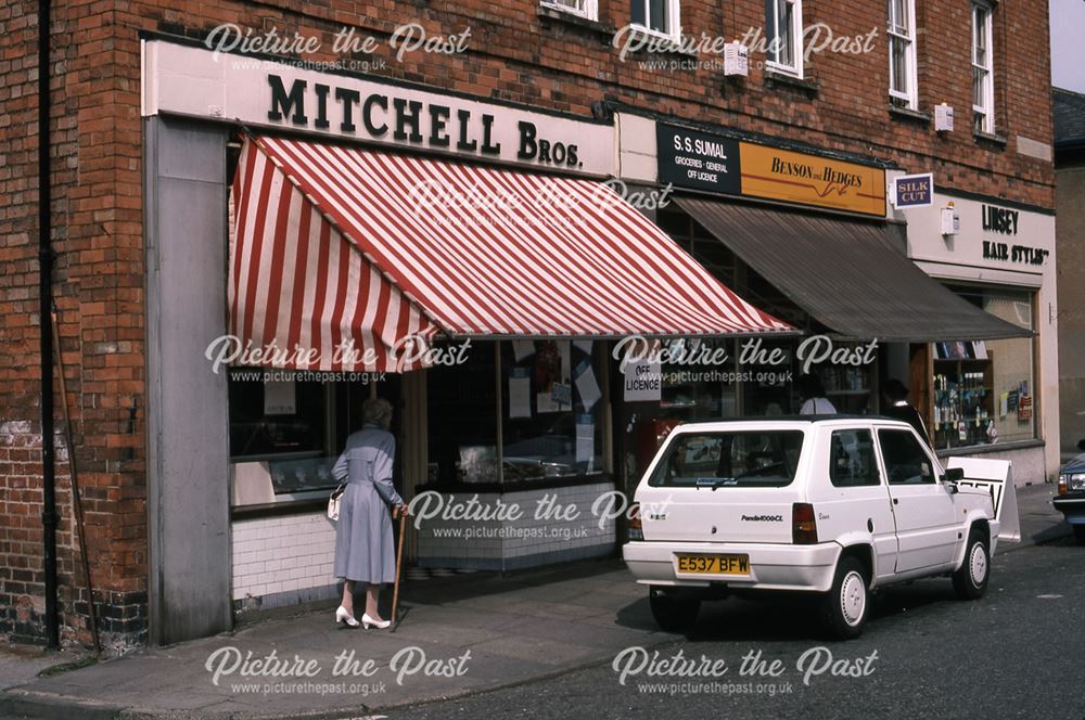 Albert Street Shops, Newark, 1987