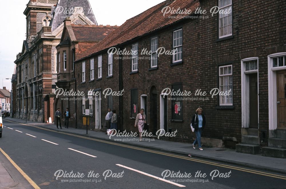 Albert Street Looking Towards Brewery, Newark, 1987