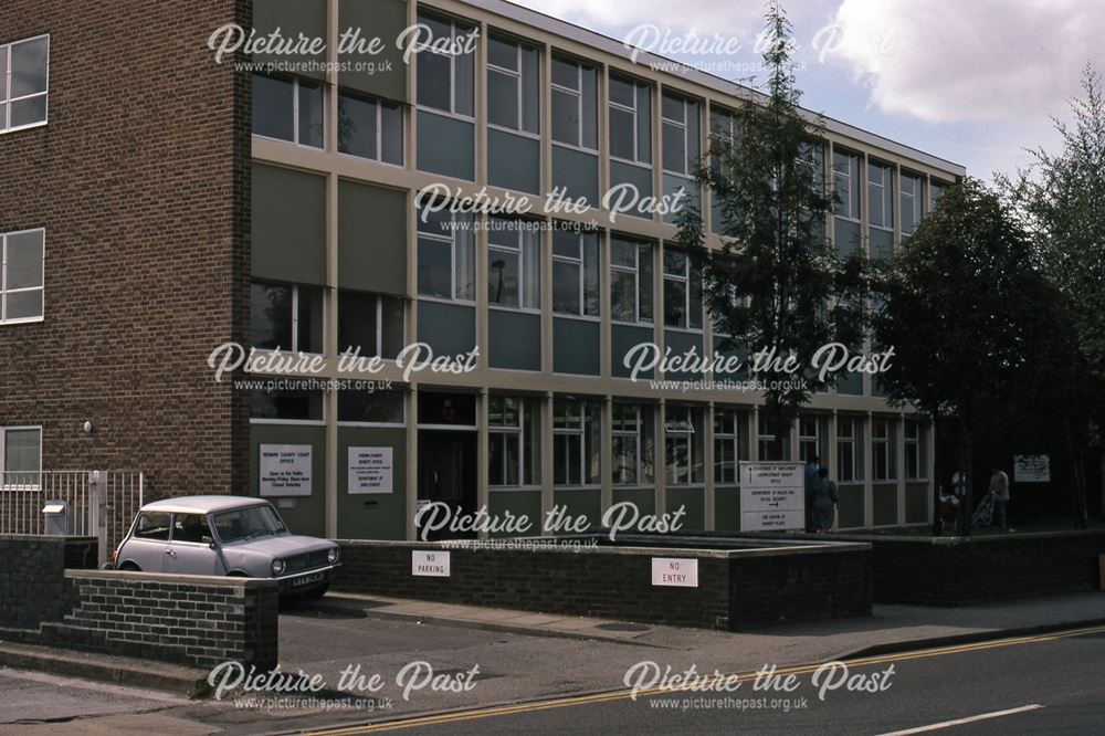 Originally the Tax Office, Lombard Street, Newark, 1987