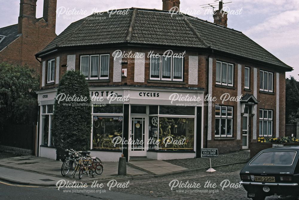 Marriott's Cycles, Appleton Gate, Newark, 1987