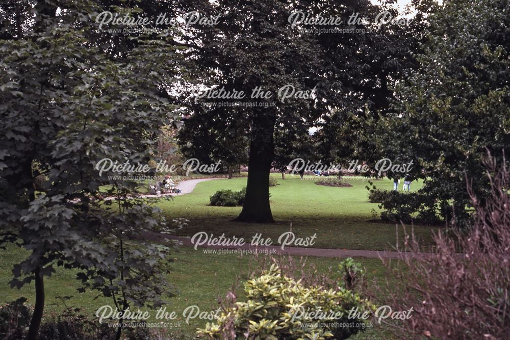 Old Friary Buildings Gardens, Appleton Gate, Newark, 1987