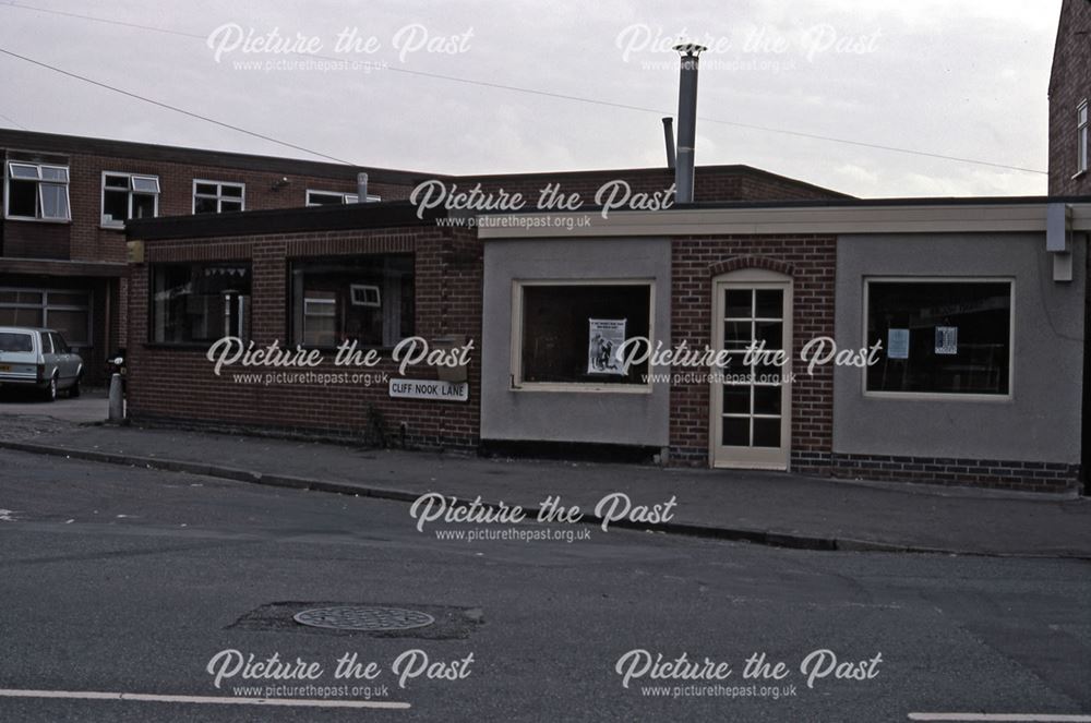 Fish and Chip Shop at Corner of Appleton Gate and Cliff Nook Lane, Newark, 1987