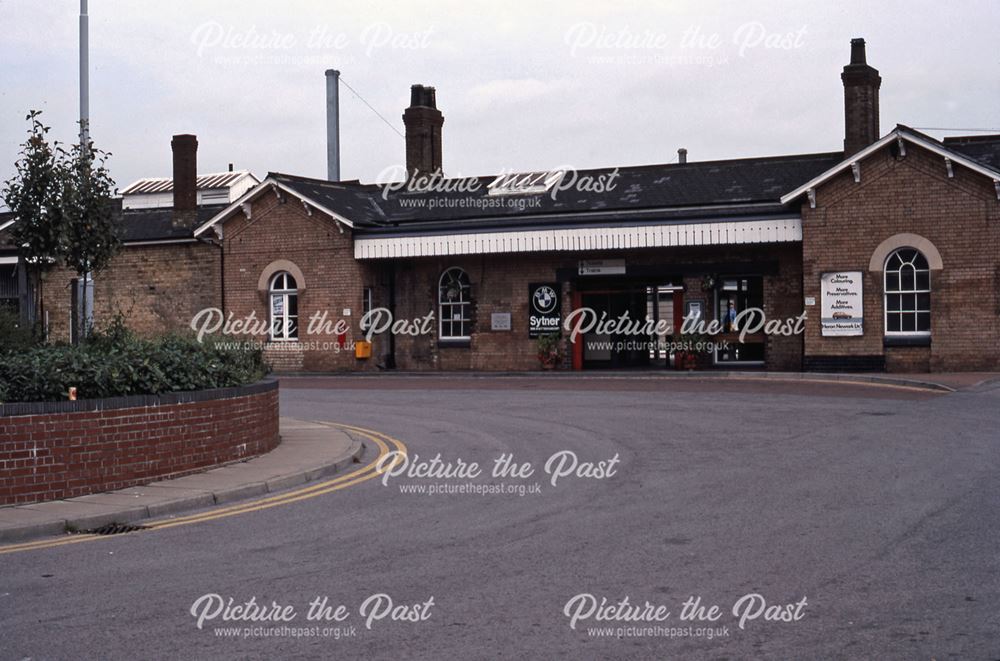 Railway Station and Old Goods Depot, Appleton Gate, Newark, 1987