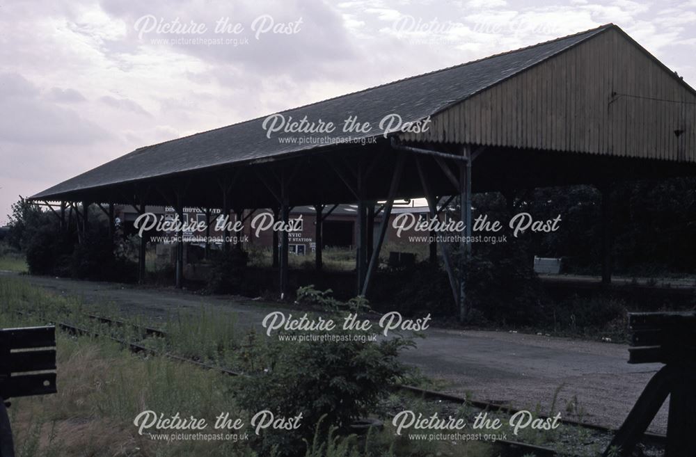 Railway Station and Old Goods Depot, Appleton Gate, Newark, 1987