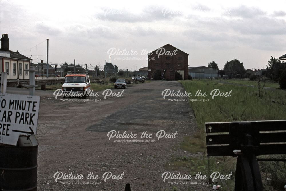 Railway Station and Old Goods Depot, Appleton Gate, Newark, 1987