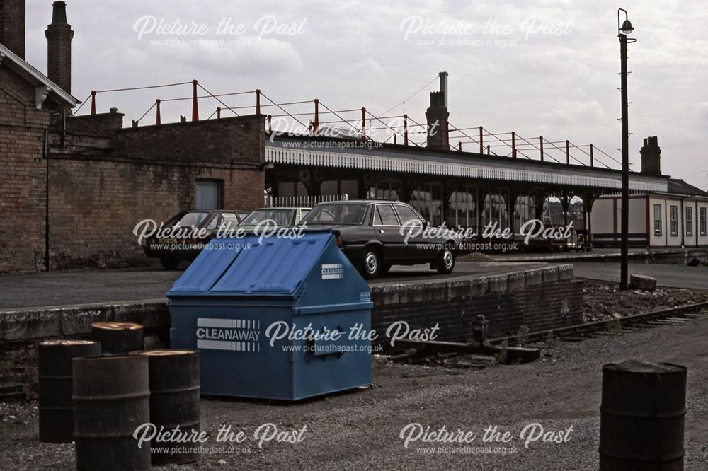 Railway Station and Old Goods Depot, Appleton Gate, Newark, 1987