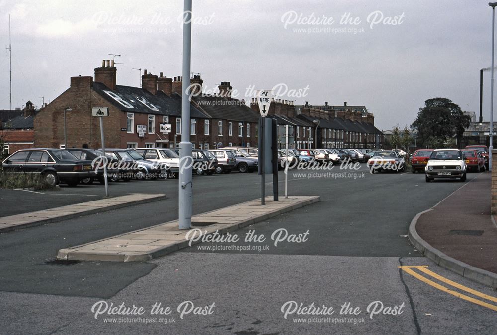 Front Entrance, Railway Station, Appleton Gate, Newark, 1987