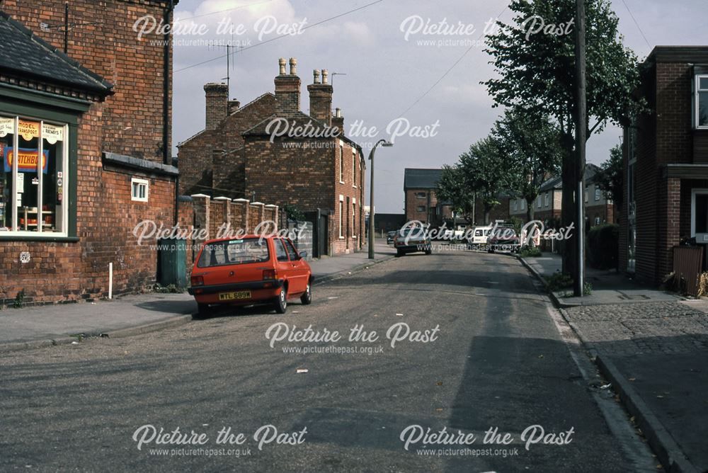 Toy/Model Shop on Corner of Cliff Nook Lane and Appleton Gate, Newark, 1987