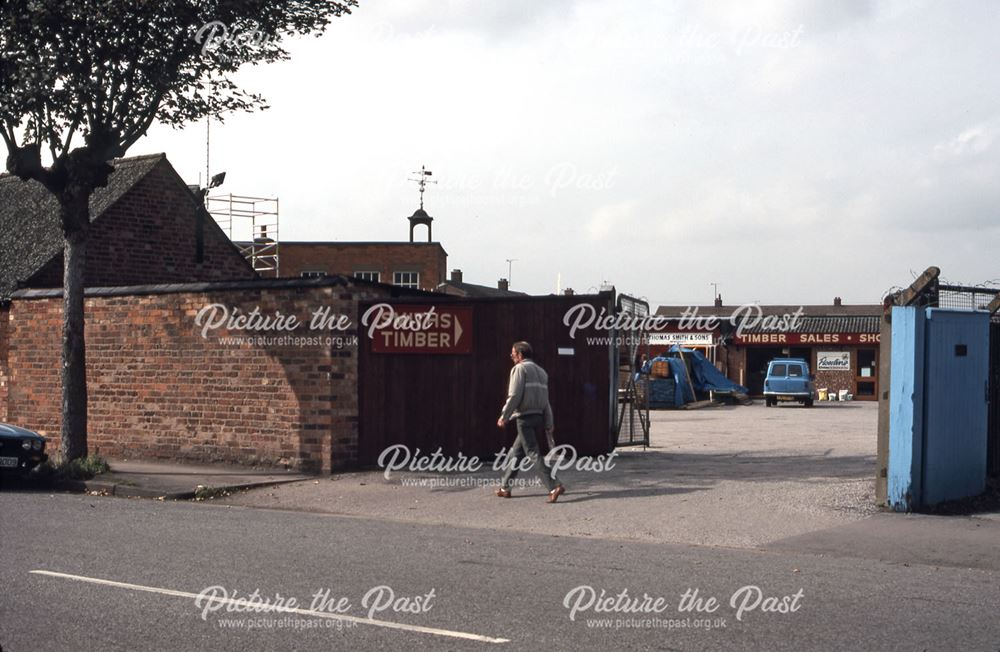 Smiths Timber Yard, Appleton Gate, Newark, 1987