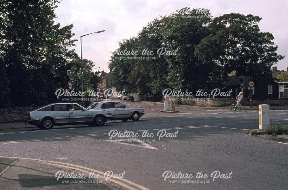 Sleaford Road Junction, Appleton Gate, Newark, 1987