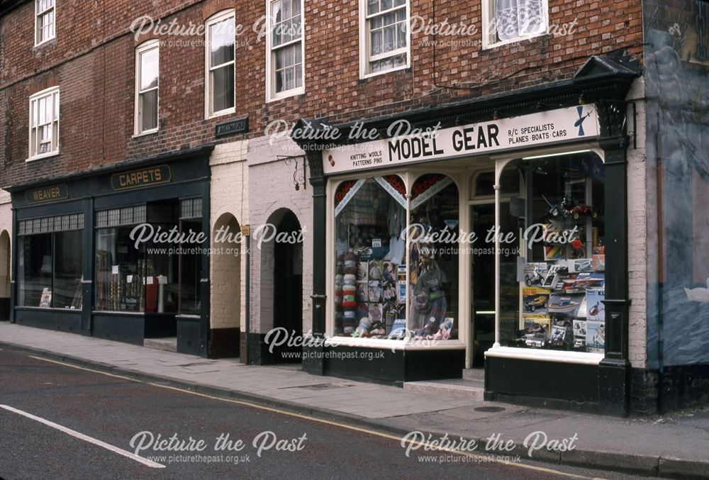 Shops Opposite Magnus Street, Appleton Gate, Newark, 1987