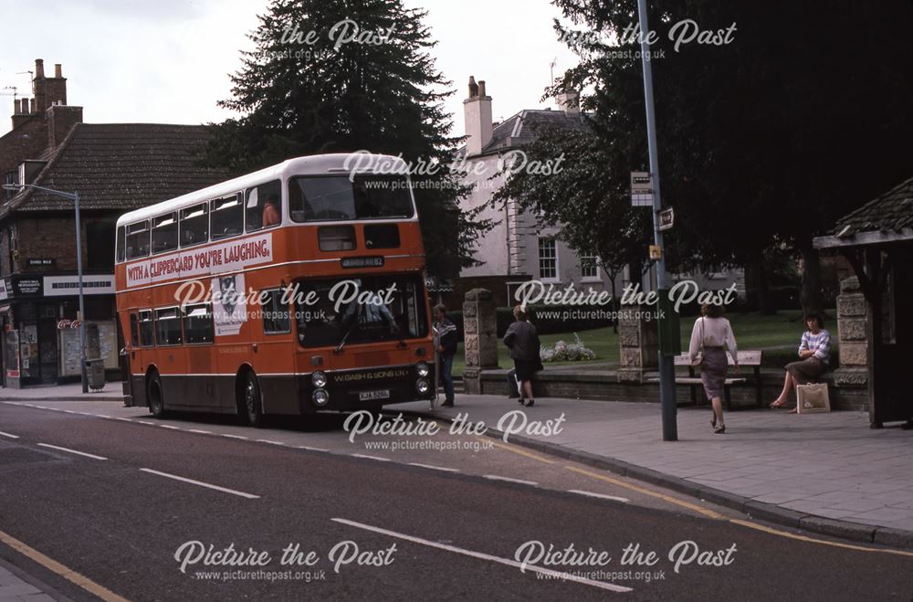 Bus Stop at Church, Appleton Gate, Newark, 1987