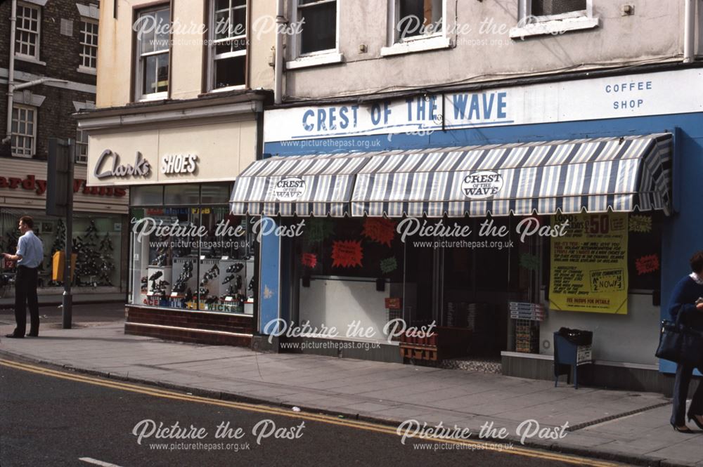 Coffee Shop, Appleton Gate, Newark, 1987