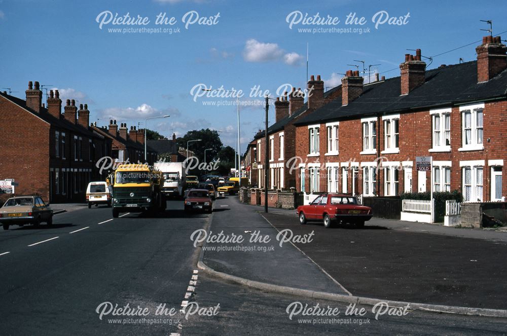 Sleaford Road Looking West, Newark, 1987