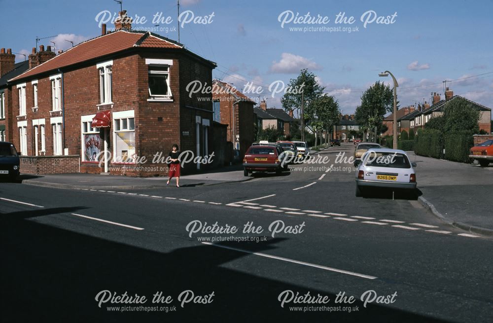 Sleaford Road and Newstead Avenue, Newark, 1987