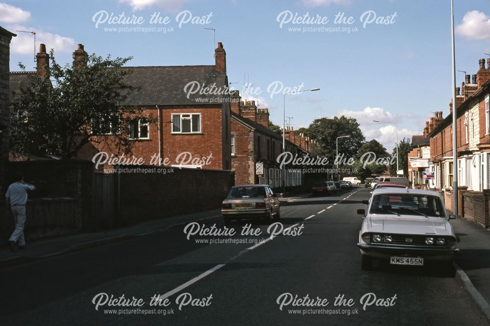 Sleaford Road Looking West, Newark, 1987