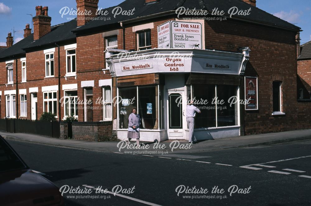 Music Organ Centre, Lawrence Street, Sleaford Road, Newark, 1987