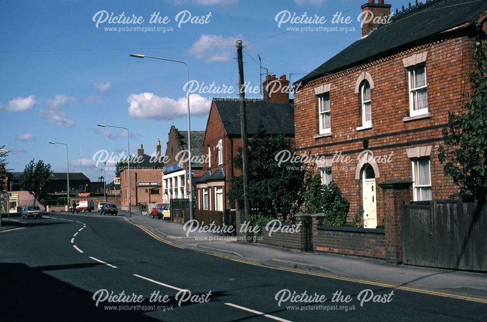 Sleaford Road Looking West, Newark, 1987