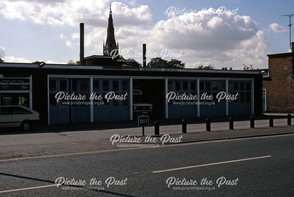 Ambulance Station, Queen's Road, Newark, 1987