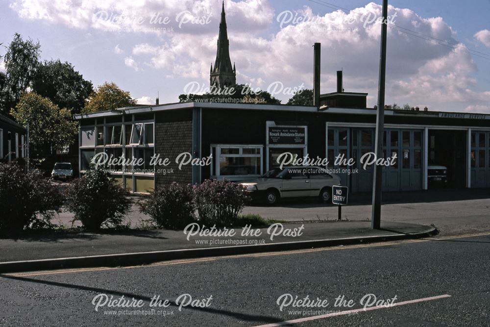 Ambulance Station, Queen's Road, Newark, 1987