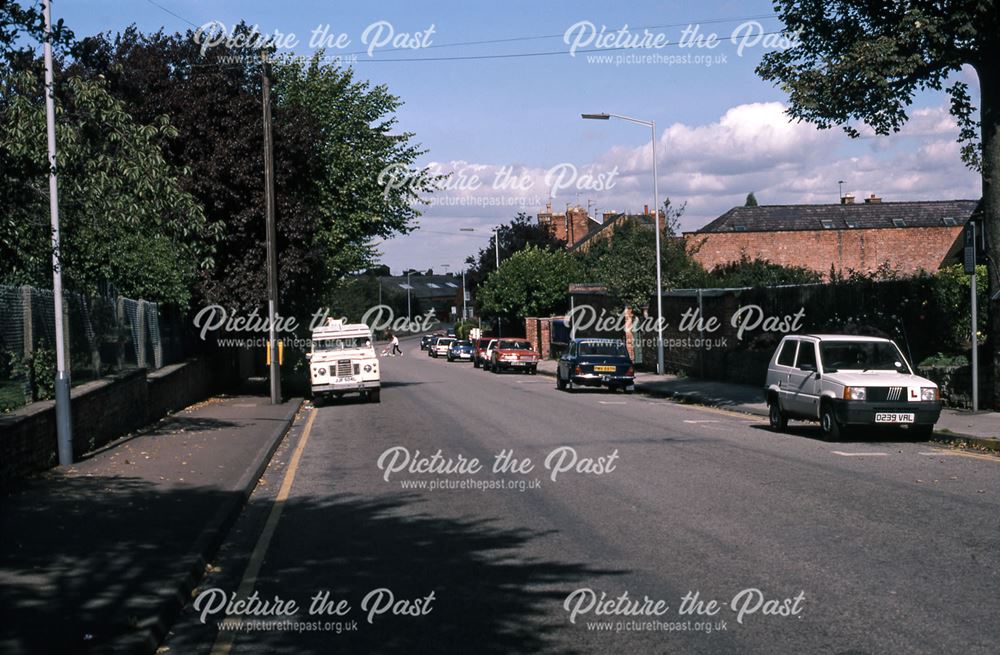 Friary Road Looking North, Newark, 1987