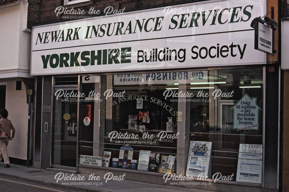 Yorkshire Building Society, Stodman Street, Newark, 1987