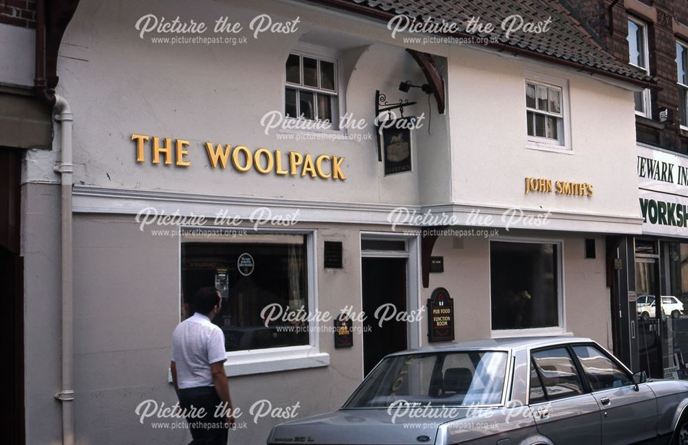 The Woolpack Public House, Stodman Street, Newark, 1987