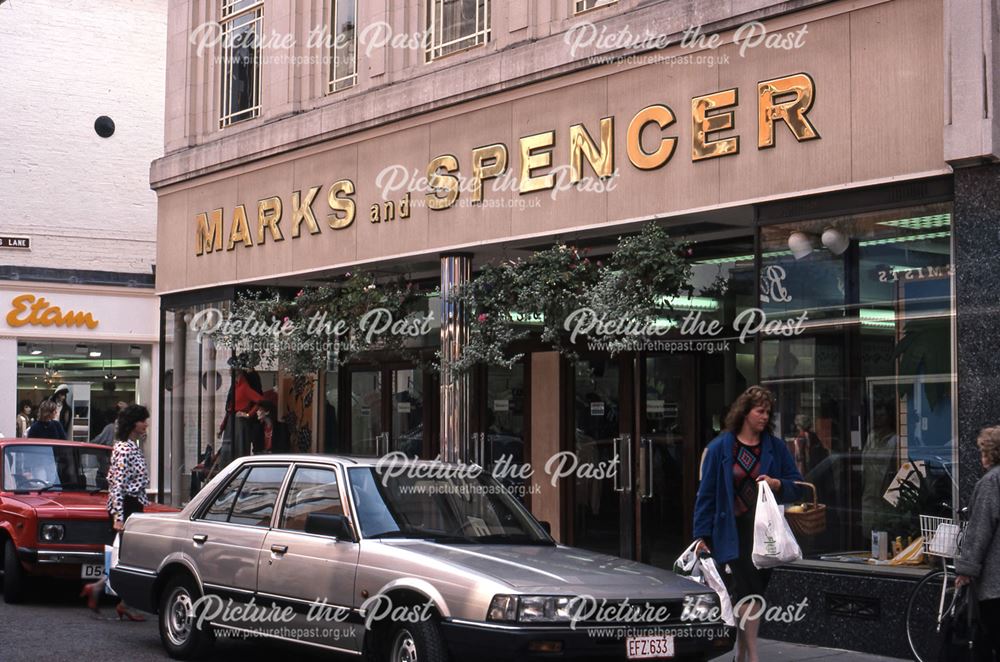 Marks and Spencers, Stodman Street, Newark, 1987