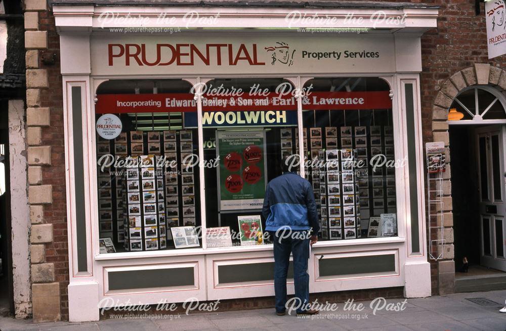 Prudential Estate Agents, Stodman Street, Newark, 1987