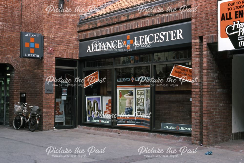 Alliance and Leicester Building Society, St. Mark's Shopping Precinct, 1987