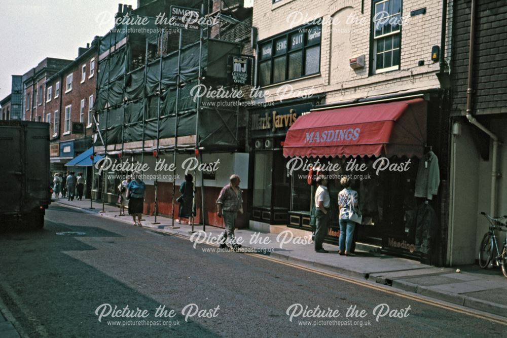 Shops, Middle Gate, Newark, c 1986