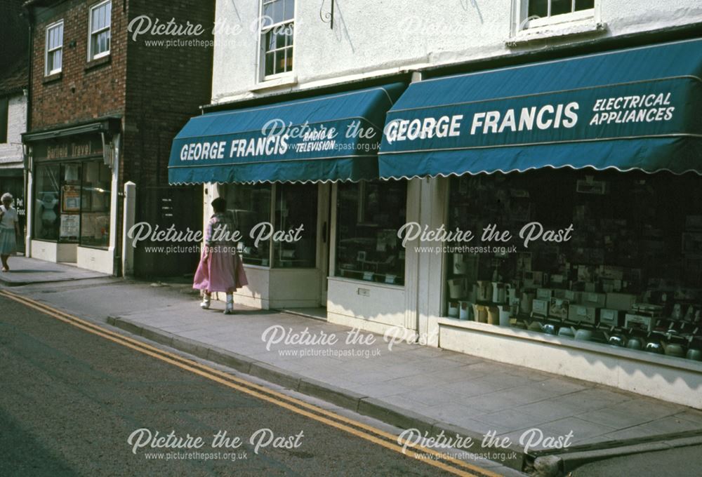 George Francis Electrician Appliances, Middle Gate, Newark, c 1986