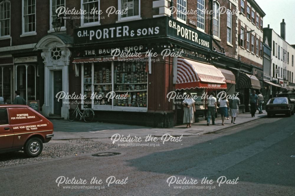 Porter's, Market Place, Newark, c 1986